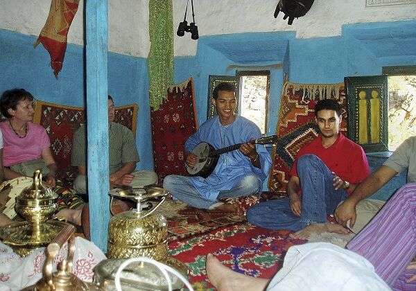 Démonstration de musique traditionnelle marocaine