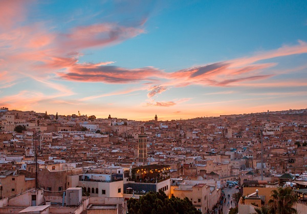 Panorama de la ville de Fès