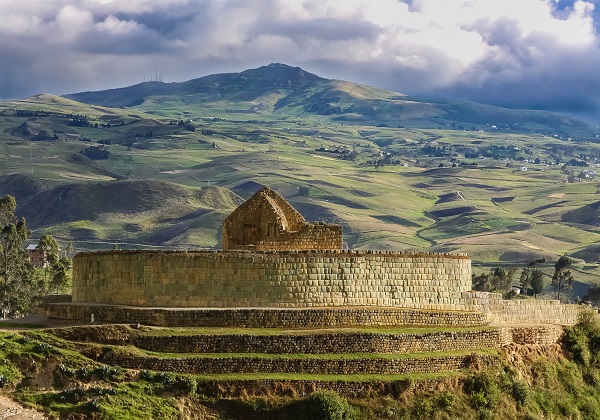 Ruines d'Ingapirca en Équateur