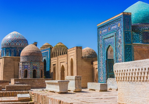 Nécropole Shah-I-Zinda Ouzbekistan