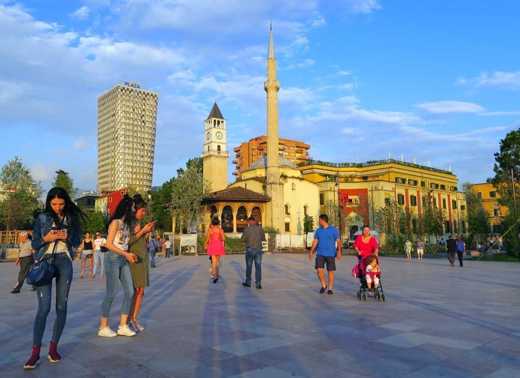 Centre-ville de Tirana