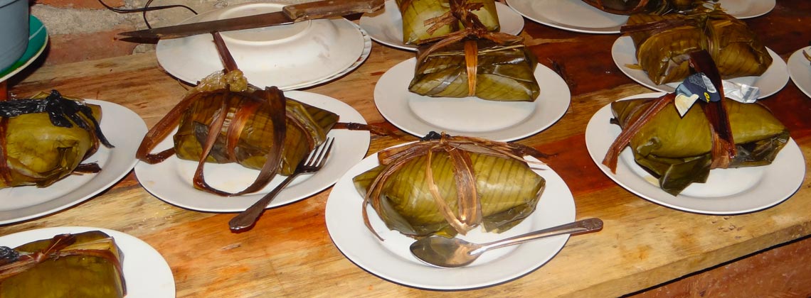 La recette du nacatamal - Nicaragua