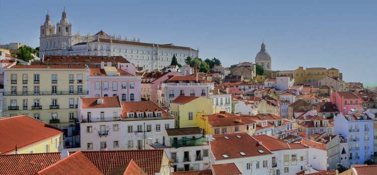 Quartier de l'Alfama à Lisbonne