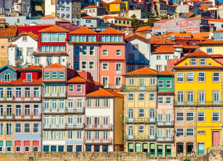 Maisons colorées à Porto - TDS Voyage