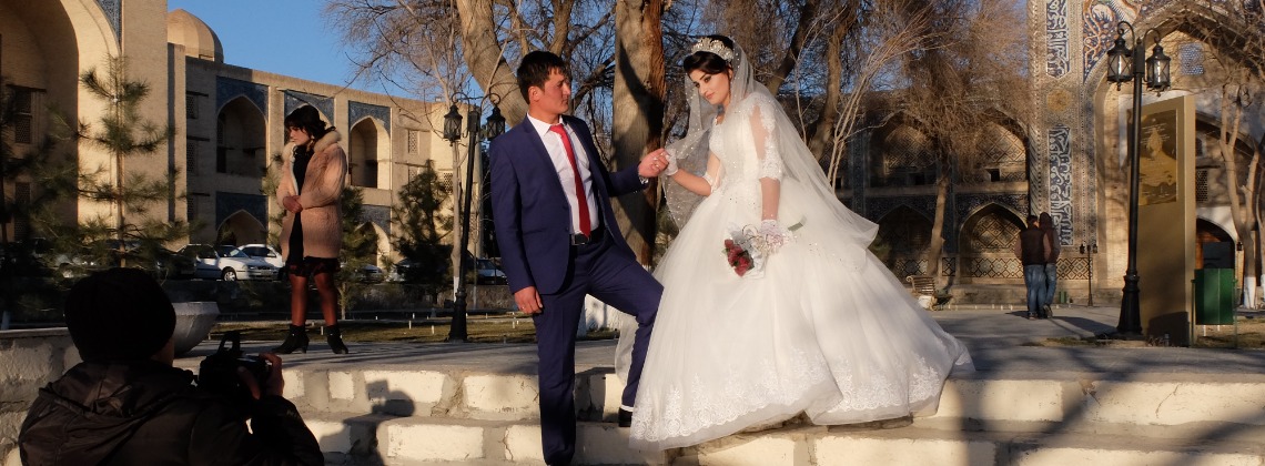 Photographie officielle de mariage à Boukhara - TDS Voyage