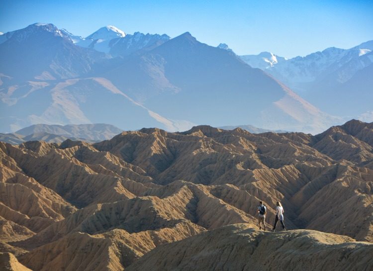 Canyons d'Aksai au Kirghizistan