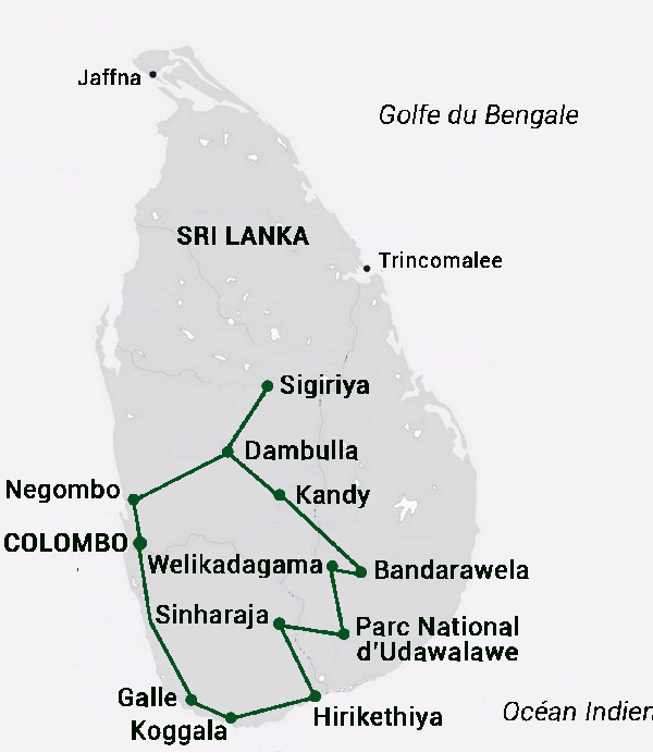 Circuit chez l'habitant au Sri Lanka