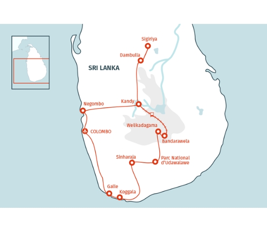 Circuit chez l'habitant au Sri Lanka