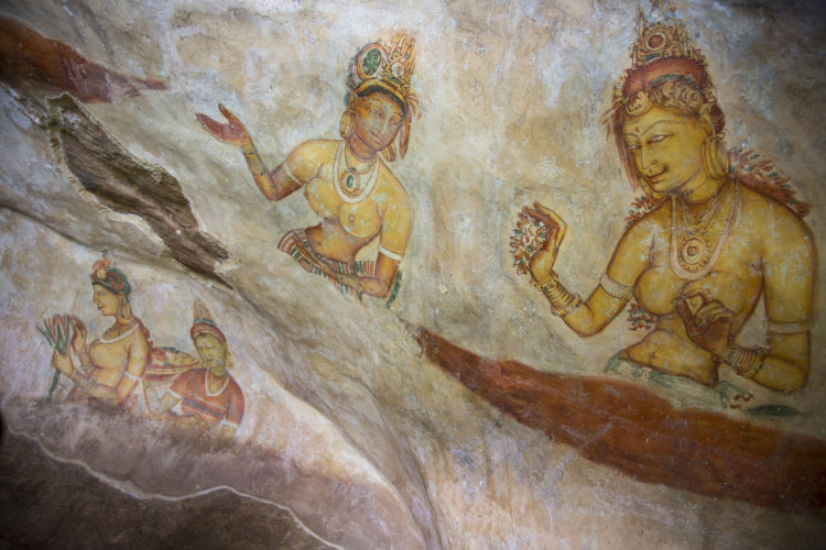 TDS-Voyage-Sri-Lanka-demoiselles-Sigiriya