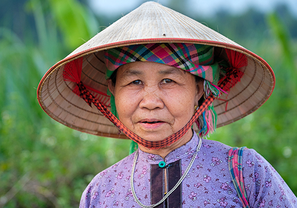 Portrait femme vietnamienne