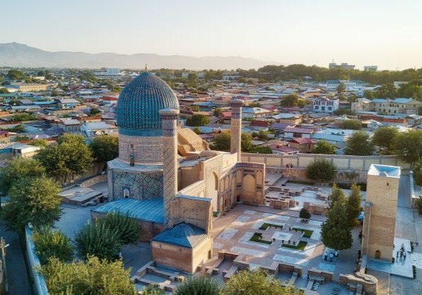 Voyage solidaire en Ouzbékistan - Les coupoles de Samarkand