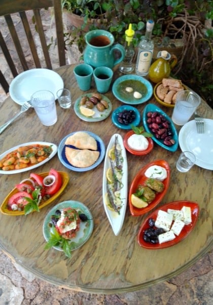 TDS Voyage - Tourisme équitable Crète - Cuisine crétoise Mezze