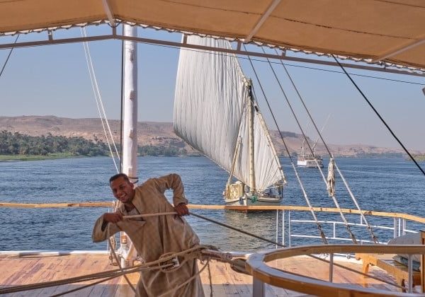 Bateau à voile croisière Nil - TDS Voyage