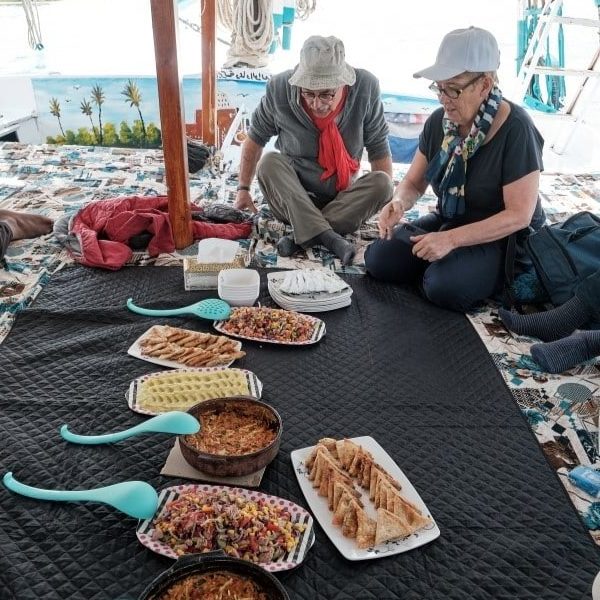 Repas en croisière sur le Nil, Égypte - TDS Voyage